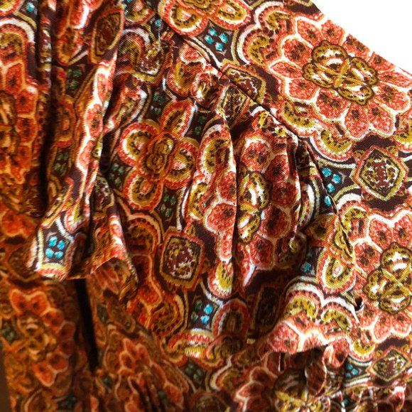 NWT Altar'd State Multicolor Floral Blouse - Picture 2 of 6